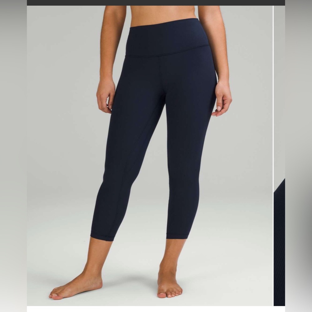 Lululemon Align Ribbed High-Rise Pant 25"
True Navy - Picture 4 of 9